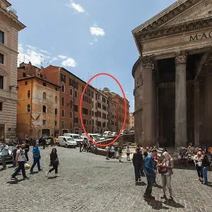 A Window On Pantheon Rome
